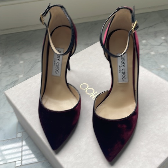 Jimmy Choo heels.  Worn one time only. - Picture 2 of 4